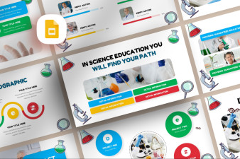 Decorative Science Education Google Slide Template
